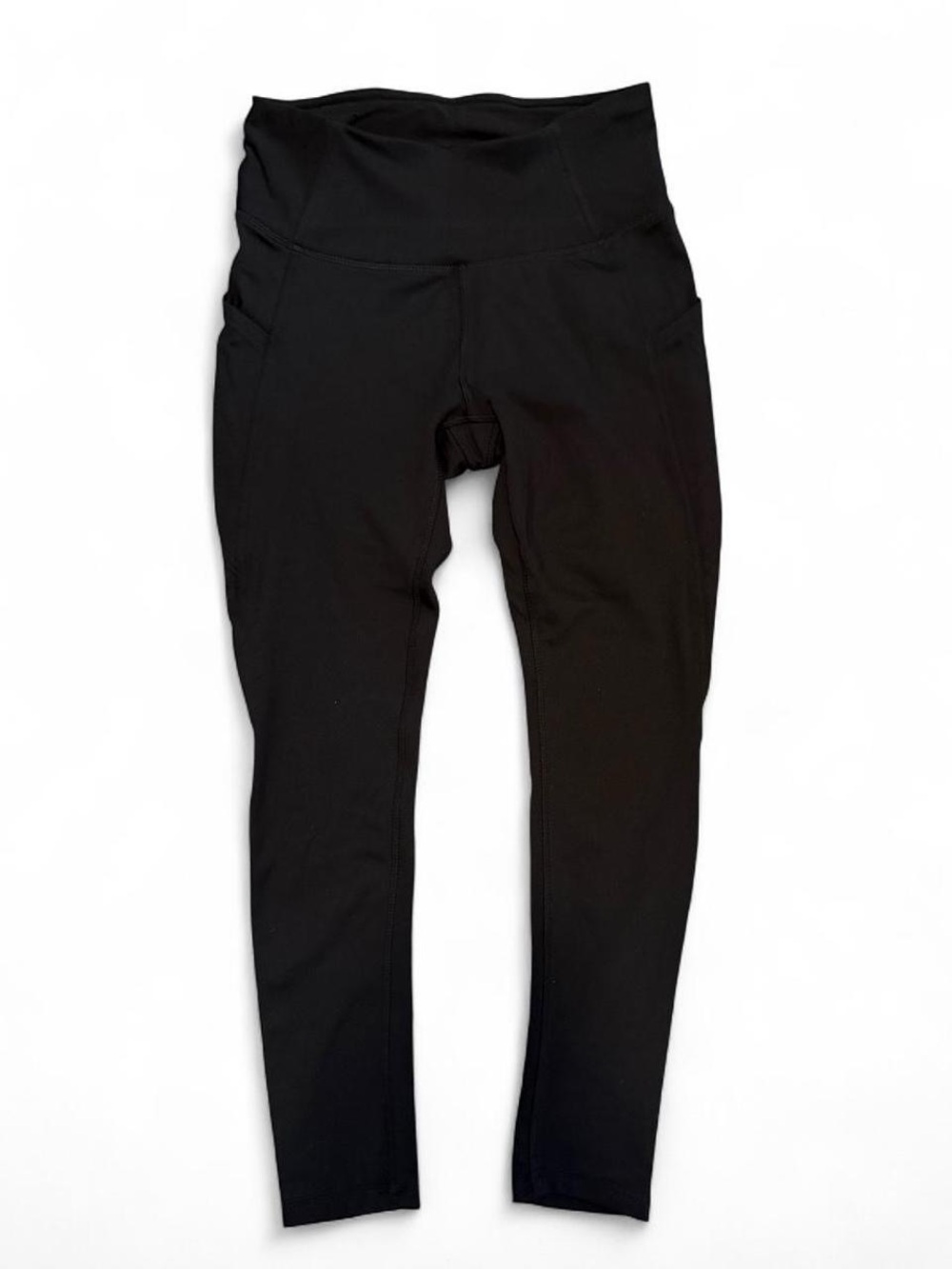 Danskin Black High-Waist Kids Leggings with Side Pockets